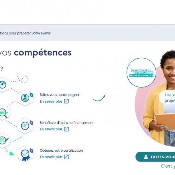 LANCEMENT DU NOUVEAU SITE MON COMPTE FORMATION